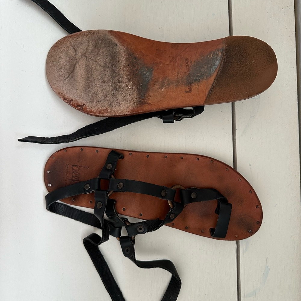 beek Leather Sandals